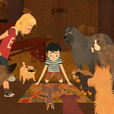 Jacob, Mimmi y los perros del barrio